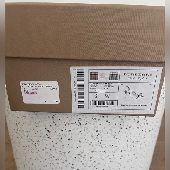 Burberry Sling Back Pump - Picture 2 of 5